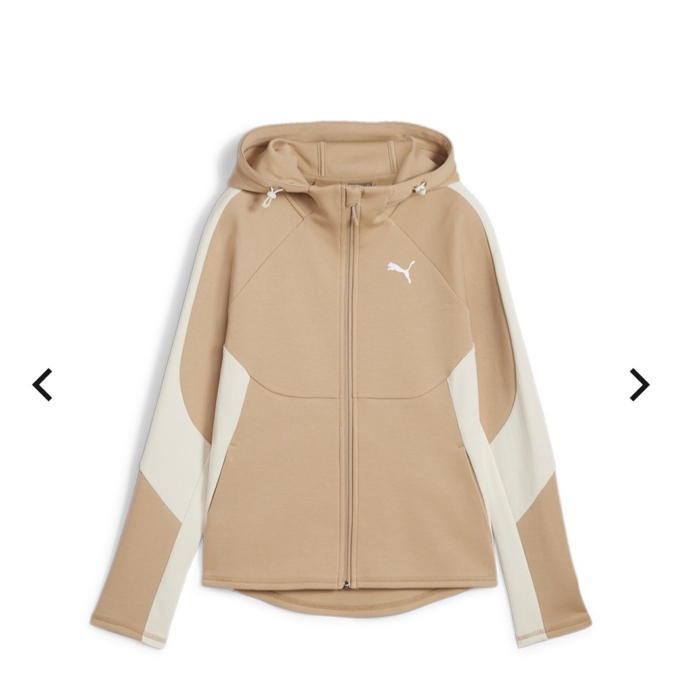 Puma zipped hoodie sporty